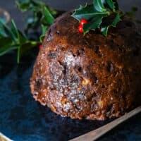 Slow Cooker Christmas Pudding