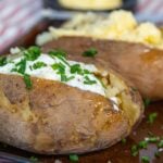 Slow Cooker Jacket Potatoes.
