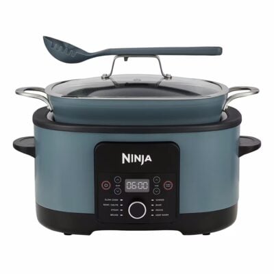Forward photo of a Ninja Foodi PossibleCooker 8-in-1 multi-cooker in grey