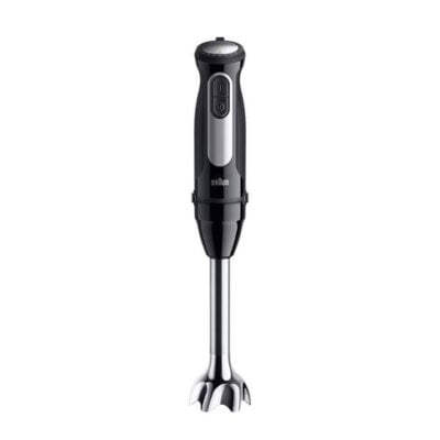 Upright view of a Braun MultiQuick hand blender