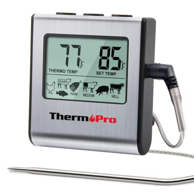 Photo of ThermoPro TP16 Leave-In Meat Thermometer and probe